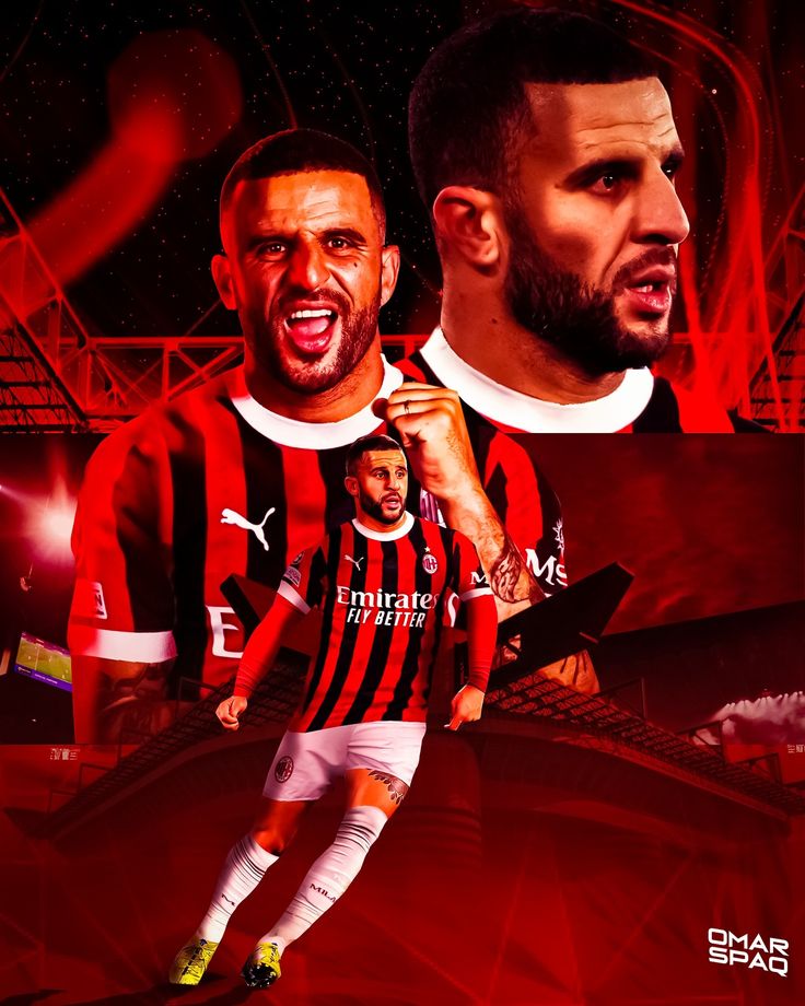 Kyle Walker in Milan