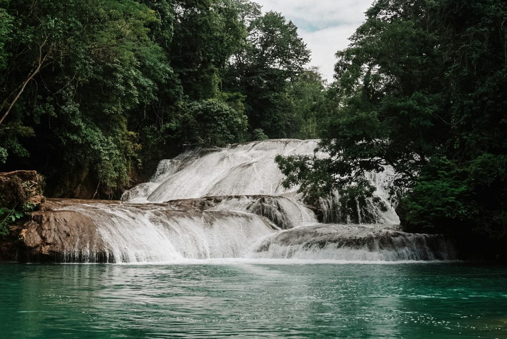 water flowing