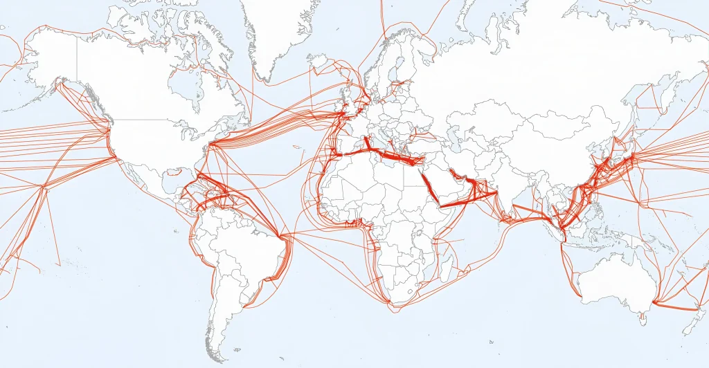 Under Internet Cable Map