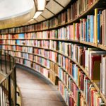 A library filled with books